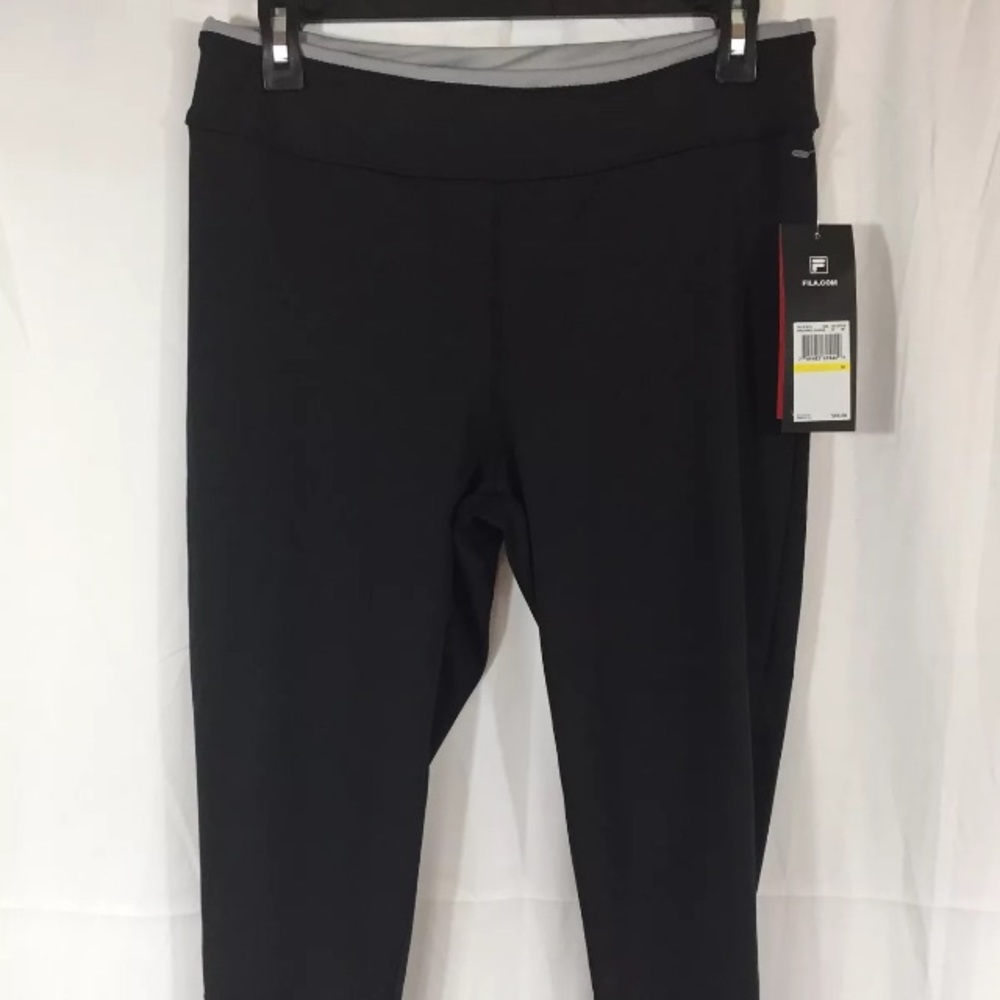 Fila Black Athleisure Leggings Size Medium NWT